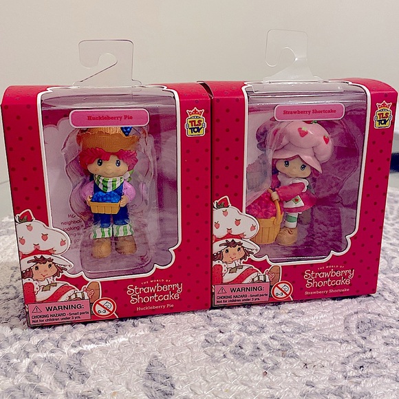Strawberry Shortcake Mini Figures Complete Collection - Picture 4 of 7